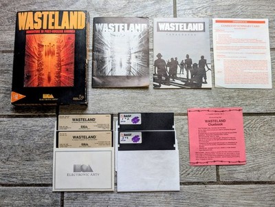 WASTELAND - Commodore 64 C64/128 - Complete & Fully Tested! - FALLOUT 0   ️ EA