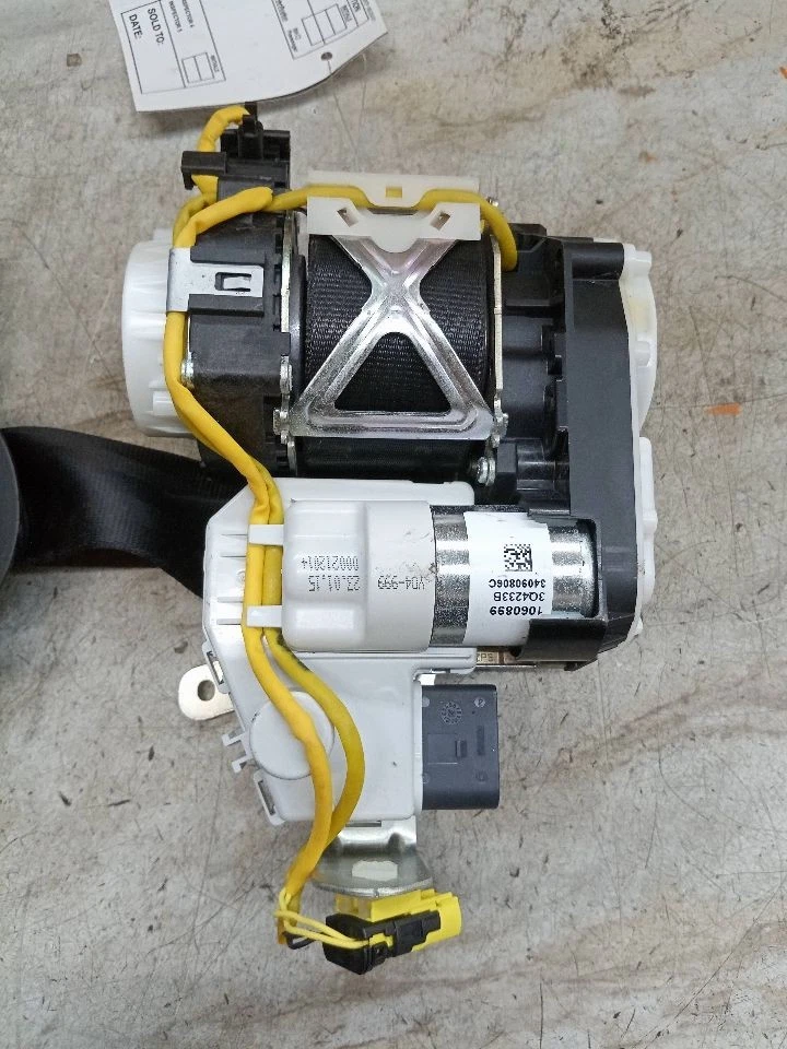 Used Front Right Seat Belt Front fits: 2016 Audi A7 bucket seat passenger retrac Foto 4 de 4