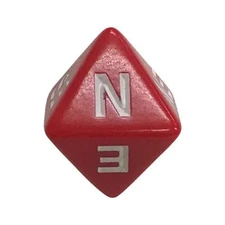 D8 Single Compass Red