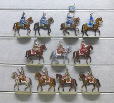 11 Zinnfiguren Bayern Österreich Kürassiere...