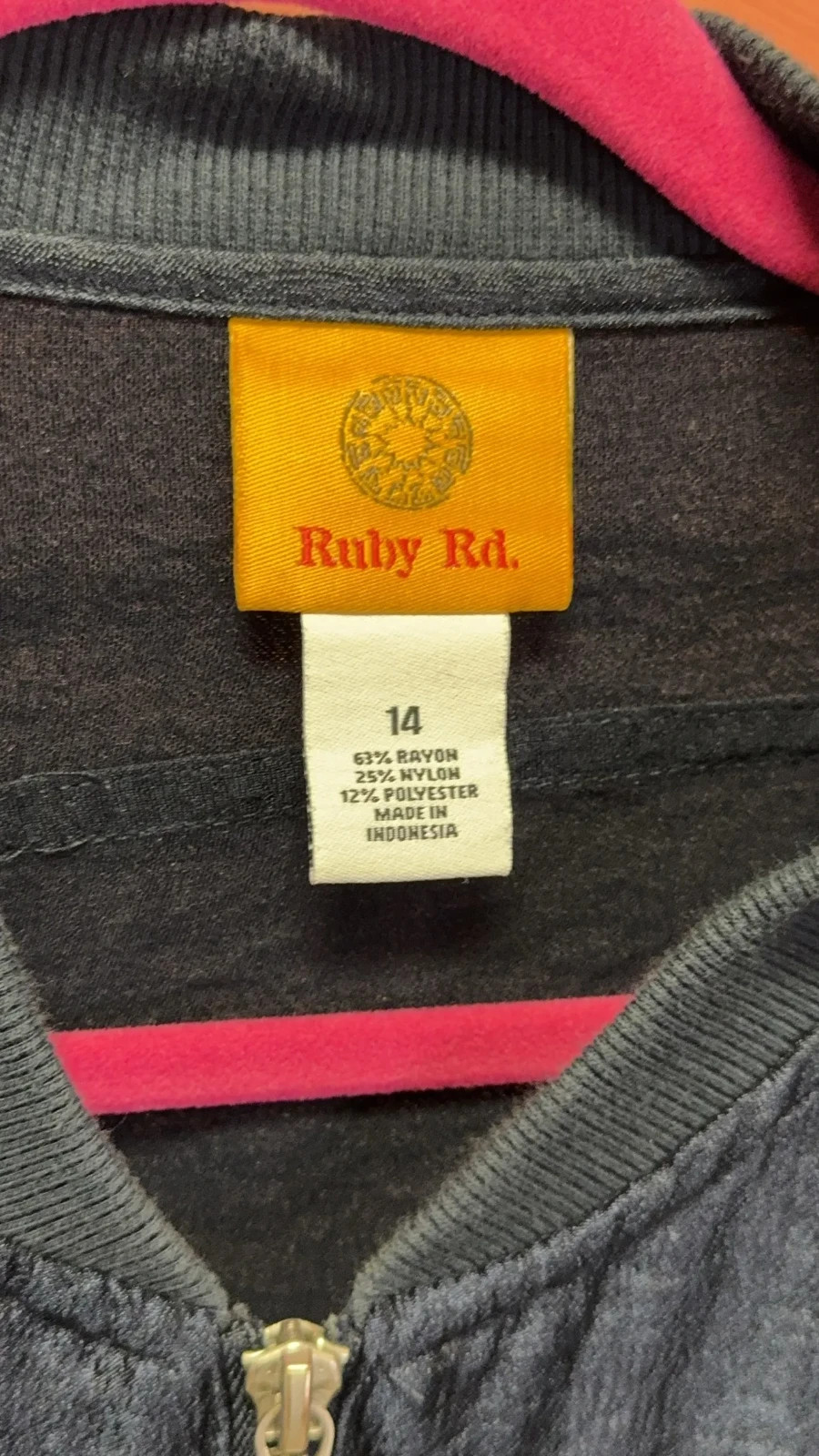 Ruby Rd. Women’s Textured Zip-Front Lightweight B… - image 3