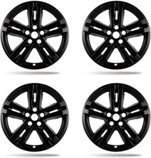 4 Pack 18 Inch Wheel Skins For 2020-2024 Ford Explorer Wheel Covers Black