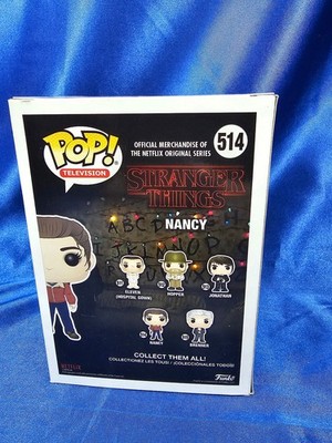 Funko Pop! Vinyl: Stranger Things - Nancy Wheeler (w/ Gun) #514