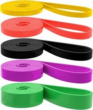 Heavy Duty Resistance Bands Set 5 Loop for Gym Exercise Pull up Fitness Workout