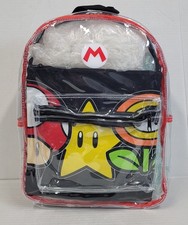 Large Backpack - Kirby Blue/Green w/Lunch Bag...