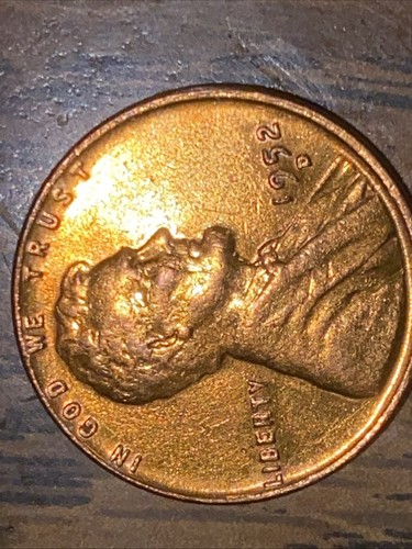 1952-d Red Wheat Lincoln Penny Uncirculated $6.95 Free Shipping. - Picture 4 of 8