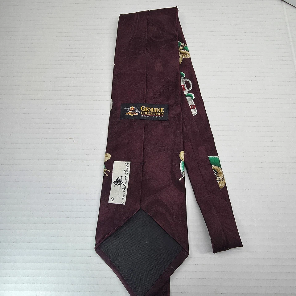 Винтажные шелковые пивные кружки Budweiser Frogs 1996 Anheuser-Busch подлинная коллекция - Изображение 3 из 4