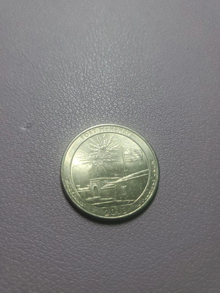 2013 P-MS Fort McHenry Park Quarter.   - Image 4 of 4