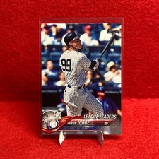 2018 Topps Baseball Series 1 League Leaders / Aaron Judge #193 base