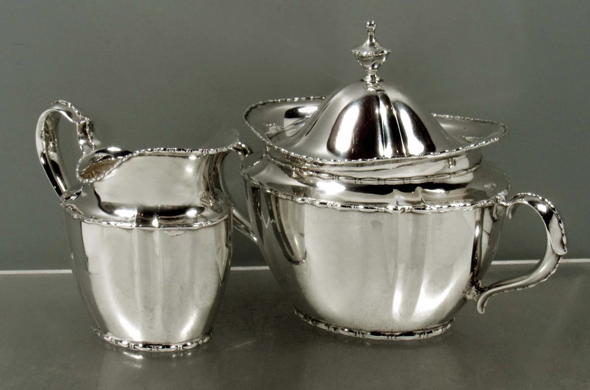 蒂芙尼年美国纯银茶壶，咖啡壶套装| eBay