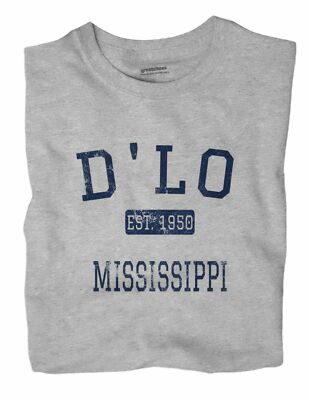 D'Lo Mississippi MS T-Shirt EST