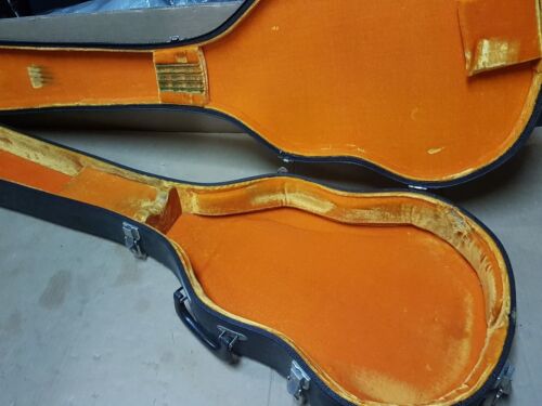 1971 GIBSON EB 3 SLOTTED HEADSTOCK BASS CASE - made in USA - Afbeelding 1 van 11