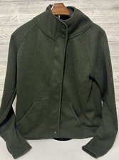 Champion C9 Caper Green Sweater Fleece Jacket Coat Small S Women  s Fall Spring