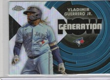 2022 Topps Chrome Generation Now #1 Vladimir Guerrero Jr. Toronto Blue Jays