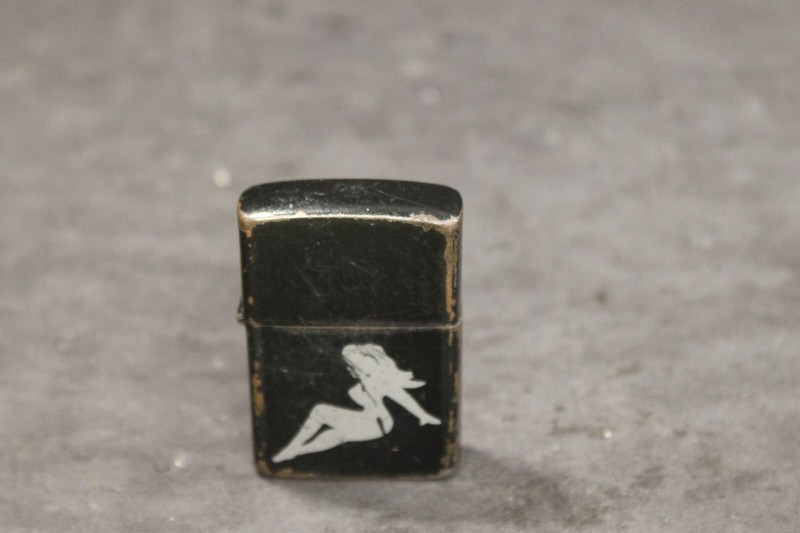 Vintage Roman Made In China Girl Art Lighter