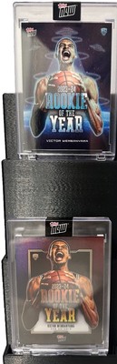 2024 Topps Now Victor Wembanyama SSP Alien Glow/Dark RC Spurs VW 