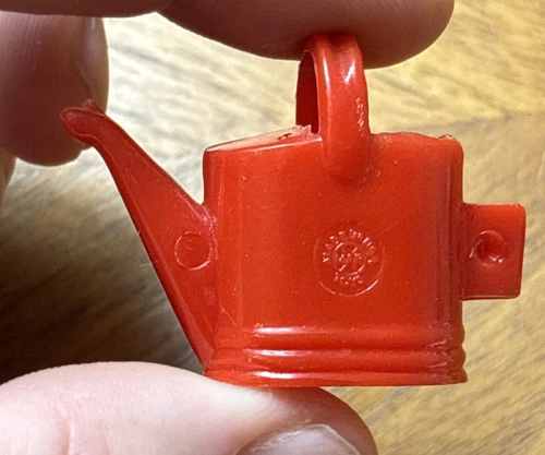 Marx 1950s Service Station Gas Oil Can Red Playset Replacement Accessory VTG 50s