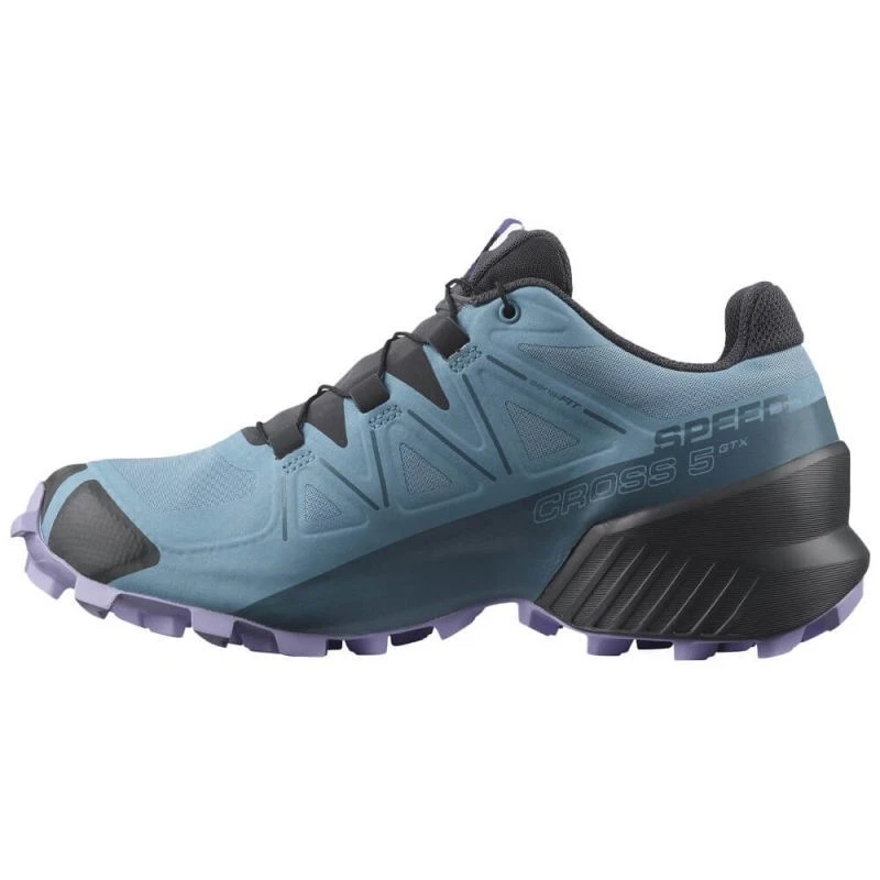 Salomon Speedcross 5 GTX Women s Trail Running Blue Shoes