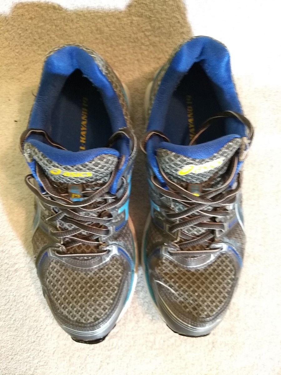 ASICS WMNS Gel-Kayano 19 Gray Running Shoes (T350N), Size: 9 #ZZ30