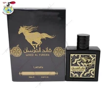 Qaed Al Fursan  By Lattafa (Black Box )  3.04 oz Edp Spray For Unisex New In Box