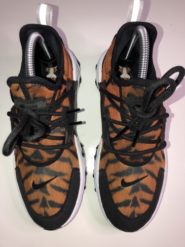 nike react presto black orange