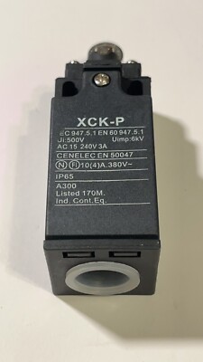 Uxcell XCK-P Parallel Roller Plunger Actuator Limit Switch AC 240V 3A for CNC Mi