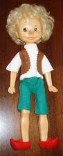 1970s USSR Russian Soviet Plastic LARGE Size Toy BURATINO PINOCCHIO 16