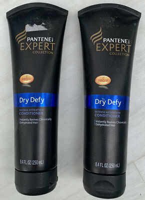 2 Pantene Pro-V Expert Collection DRY DEFY Intense Hydration CONDITIONER 8.4 oz
