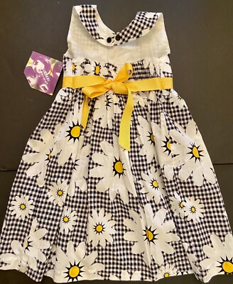 NWT 6 BLUEBERI BOULEVARD Cotton DAISY Black/Yellow/White GINGHAM Halter DRESS | eBay NWT 6 BLUEBERI BOULEVARD Cotton DAISY Black/Yellow/White GINGHAM Halter DRESS | eBay