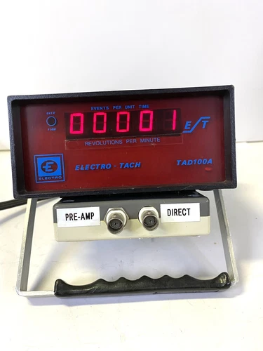 Electro - Tach TAD100A - Tachometer - Used Working!