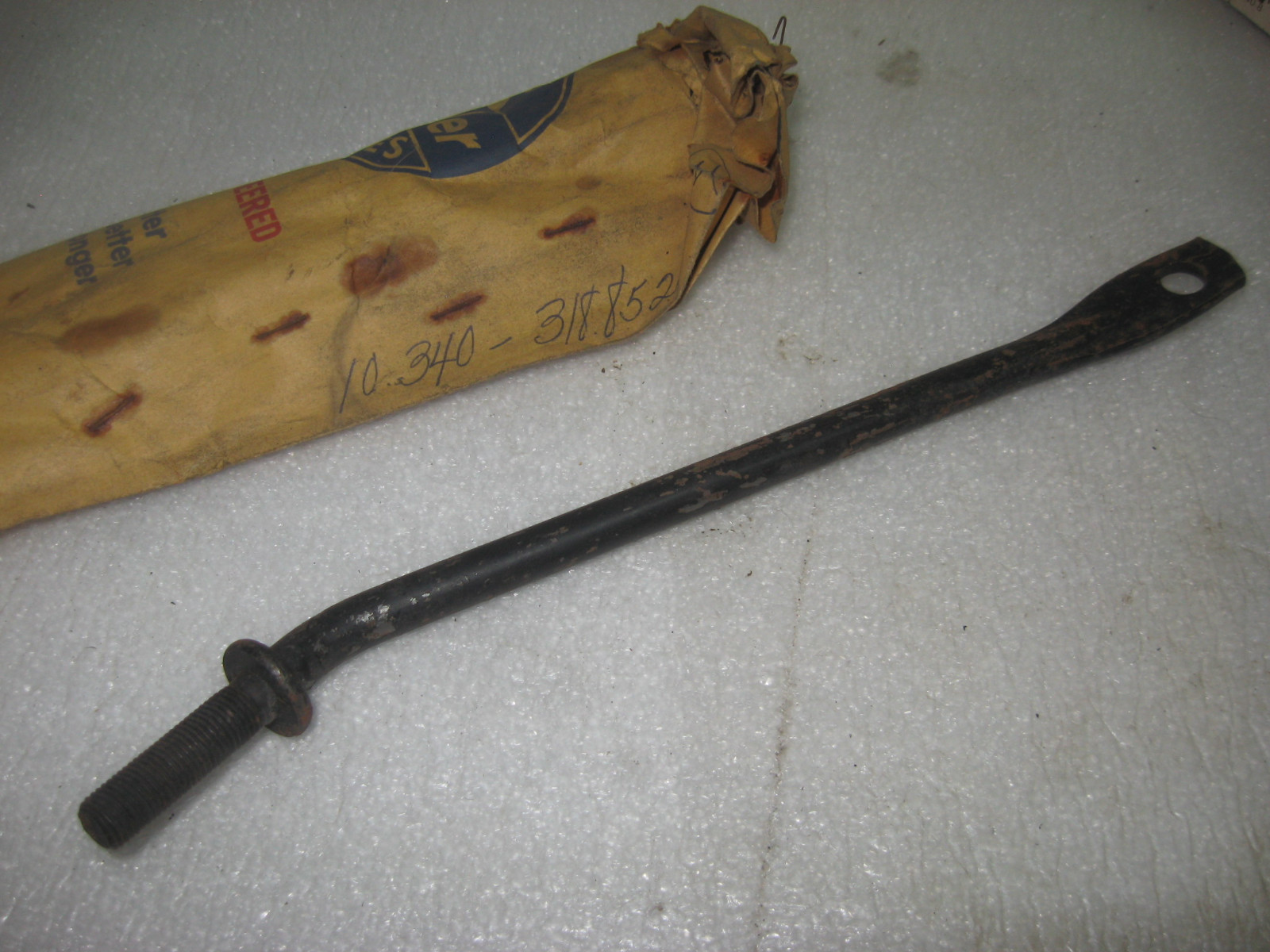1967 AMC RAMBLER CLASSIC MARLIN AMBASSADOR STEERING COLUMN SUPPORT ROD ...