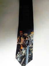 RALPH MARLIN Hendrix on a Chopper Necktie Made in USA