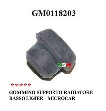 GOMMINO SUPPORTO RADIATORE LATO INFERIORE LIGIER MICROCAR GM0118203