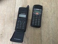 MOTOROLA MICROTAC PRO Brick Cell Phone/ Philips PH301 untested,spares/repair