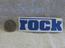 "ROCK" rock band music sticker rock 'n' roll NEW