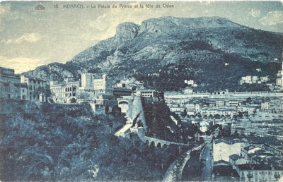 Monaco - Le Palais du Prince - Monte Carlo Antique Postcard