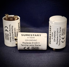 25 Tanning Bed Starter 4-160 watt K11 S12 Replaces Philips or Cosmedico