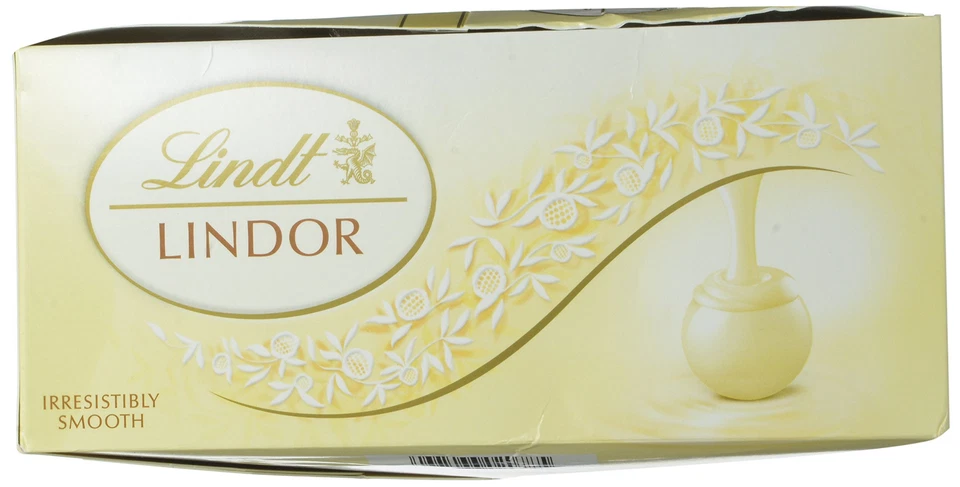 Lindt LINDOR белый шоколад трюфели кошерный 60 штук коробка 25,4 унц - Изображение 4 из 4