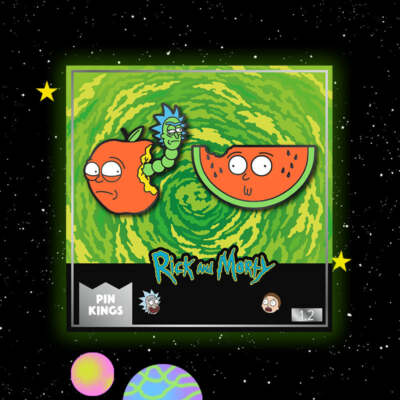 RICK AND MORTY - PIN KINGS PIN SET - BRAND NEW - PKS-RM-1.2
