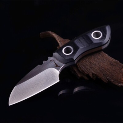 NAITHAWK D2 Blade Mini Fixed Knives with Kydex Sheath
