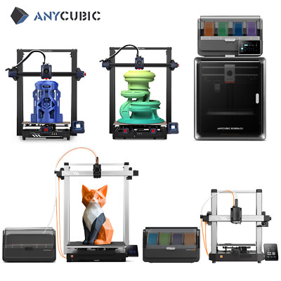ANYCUBIC 3D Printer Kobra S1 Combo / Kobra 3 V2 Combo High Speed Large Size Lot