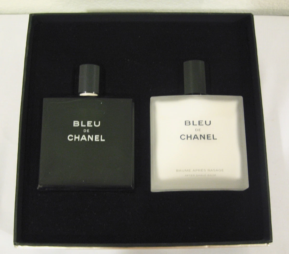 Chanel Bleu EDT 3.4 fl oz & Shave Balm 3.0 fl oz in Black