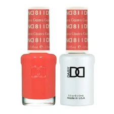 DND Match UV Gel + Nail Polish #811 Guava