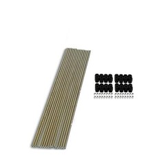 Nitrous Express Nitrous Oxide Plumbing Kit - 8-cyl Tubing Kit 4 - 14 And 4 - 16