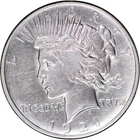 1921 $1 Peace Dollar ~ AU Details - High Relief