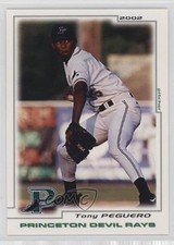 2002 Grandstand Princeton Devil Rays Tony Peguero 0q3