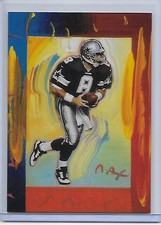 1997 Topps Gallery TROY AIKMAN Peter Max art insert Dallas Cowboys #PM-8