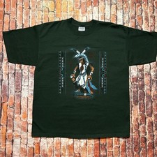 Vtg Y2K Nature Arizona Native American Aztec Graphic T-Shirt Adult Size XL