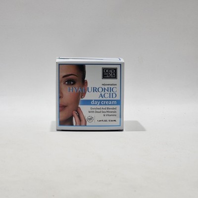 Dead Sea Collection Rejuvenation Hyaluronic Day Cream Minerals Vitamins 1.69 oz