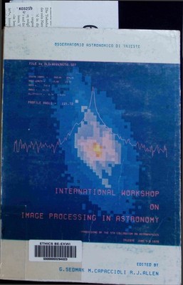 International Workshop on Image Processing in Astronomy. [Ed.], G. Sedmak: